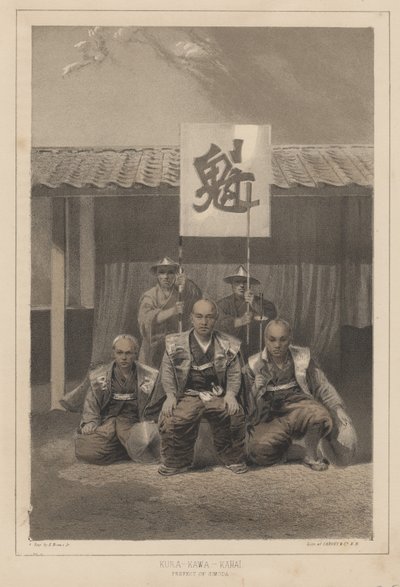 Kura-Kawa-Kahai, Prefect of Simoda, 1855 by Eliphalet Brown